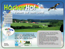 Tablet Screenshot of hacker-hof.de